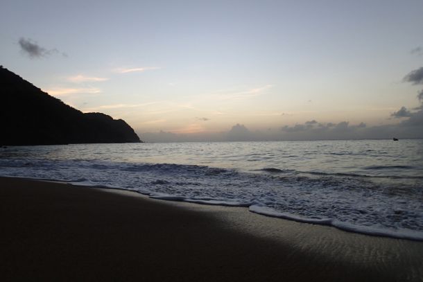 Castara Bay at 5:52pm, December 29, 2012 | SBPR