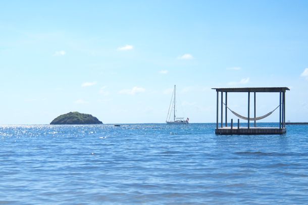 Floating Hammock at Le Phare Bleu | SBPR