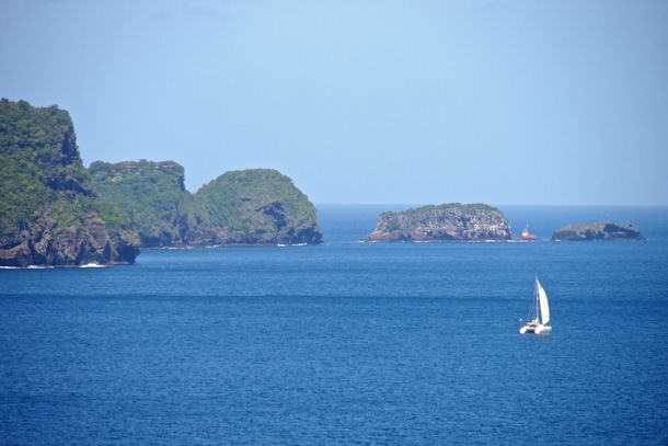 Closer look at West Cay (far right) and Big Cay | SBPR