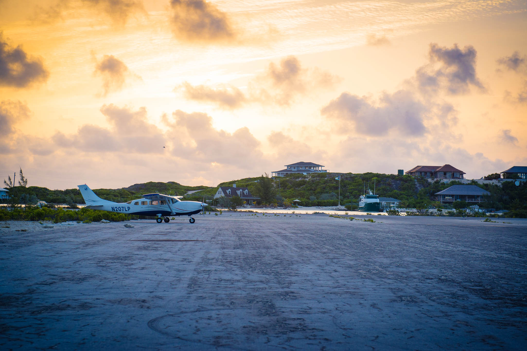 Staniel Cay Airport Sunrise