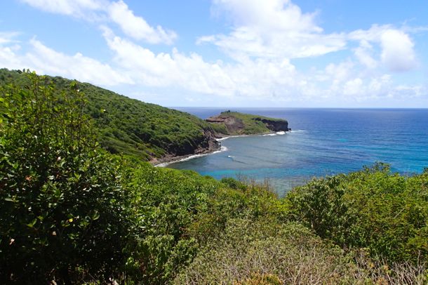 Coastal view hiking Bequia Head | SBPR