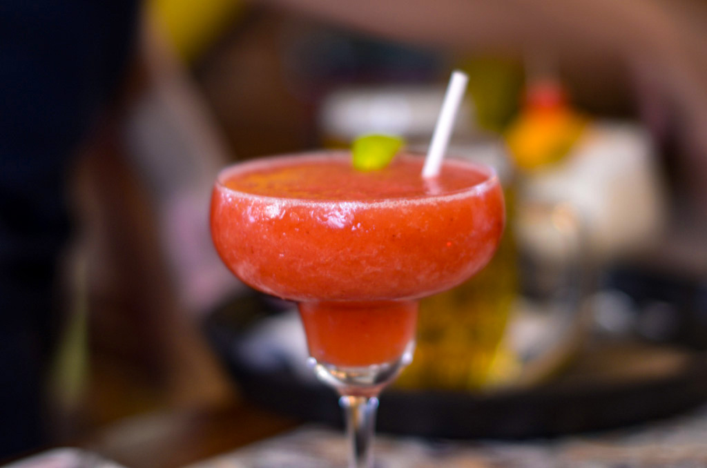 The frozen strawberry "daiquiri"