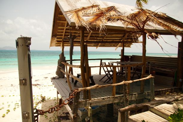 Oceanfront seating at The Dune Preserve, Anguilla | SBPR