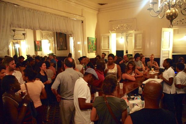 The Bar at The Hotel Oloffson, Haiti | SBPR