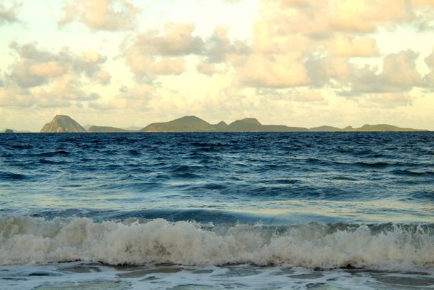 View of the Southernmost Grenadines from Petite Anse Beach, Grenada | SBPR