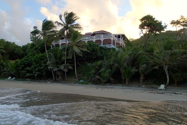 Petite Anse Hotel as enjoyed from the sea | SBPR