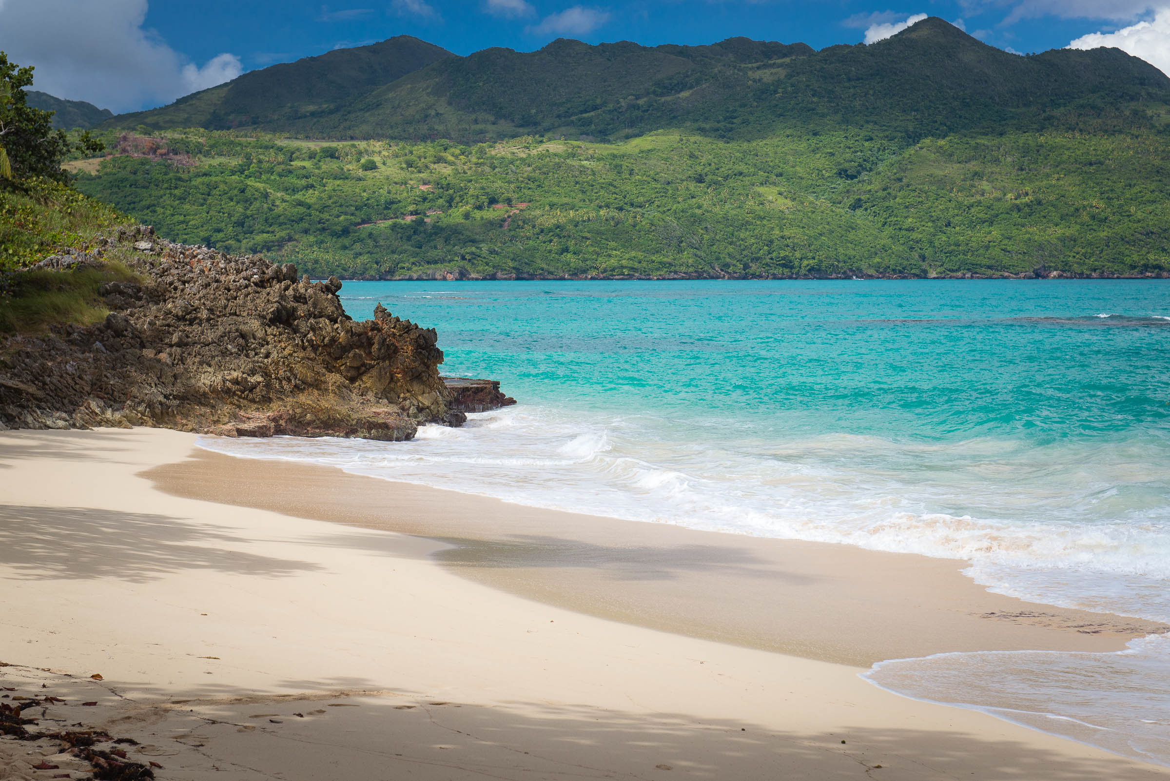 Rincon Beach Samana Dominican Republic by Patrick Bennett