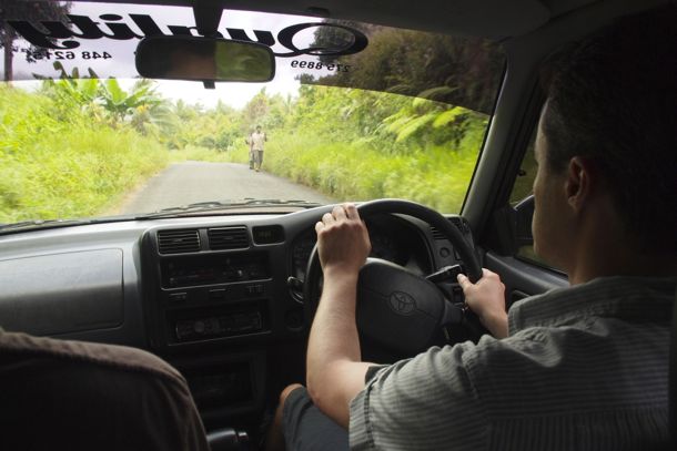 Daniele at the Wheel in Dominica | SBPR