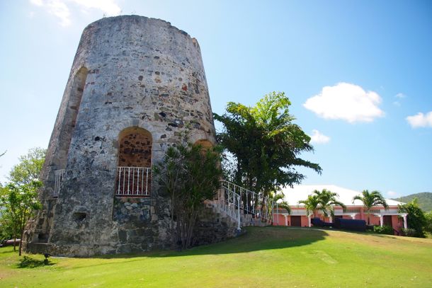 Ancient Sugar Mill on the grounds of The Buccaneer Hotel, St. Croix | SBPR