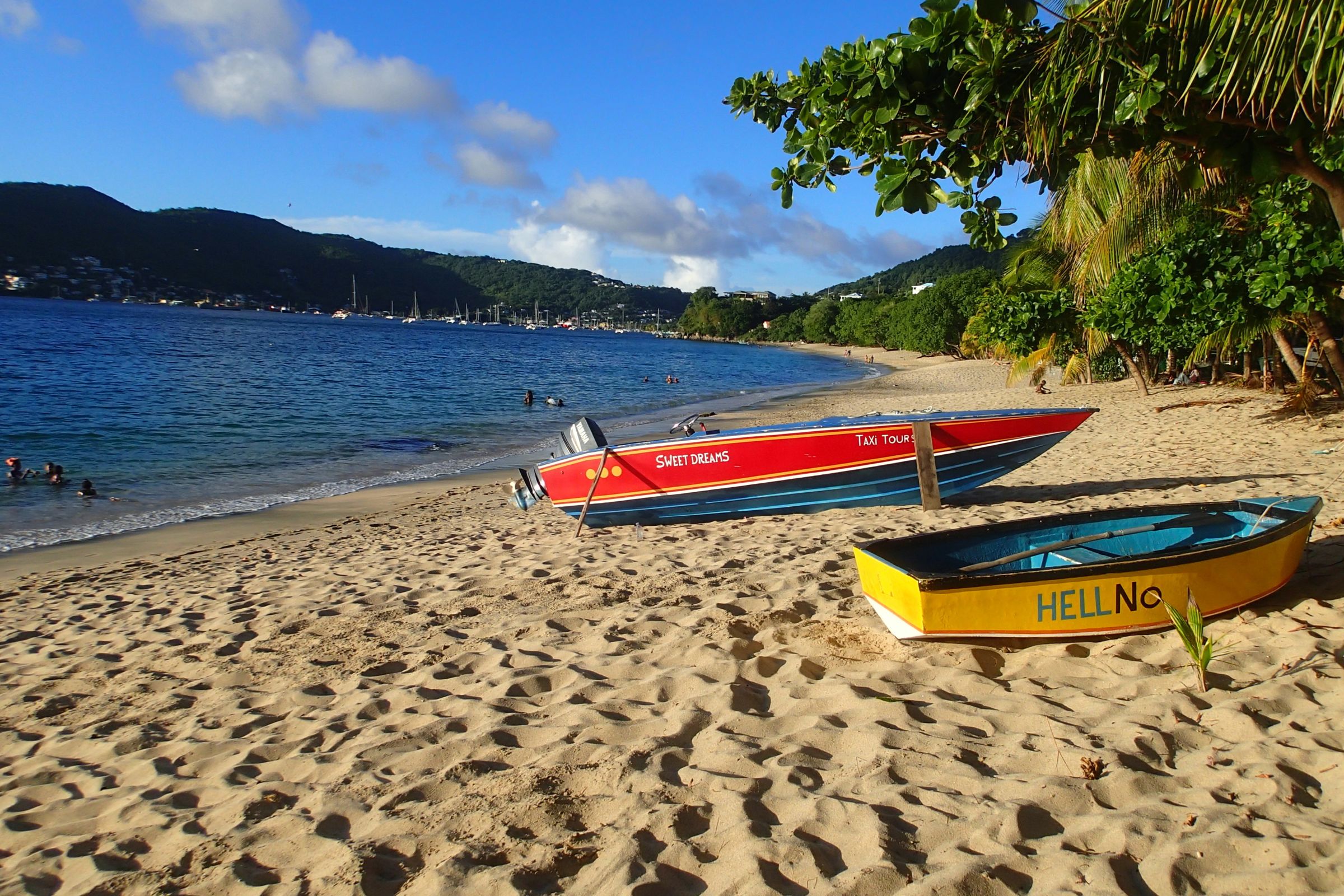 Lower Bay Fishing Boats Speaking Volumes in Bequia