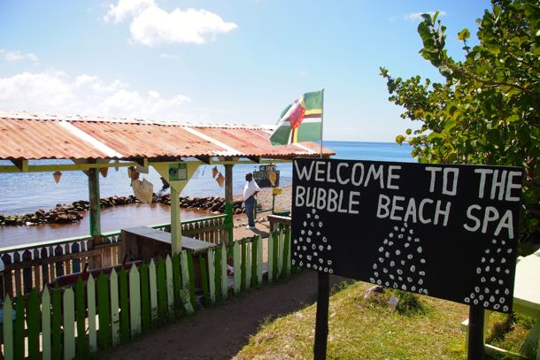 Welcome to the Bubble Beach Spa in Soufriere, Dominica | SBPR