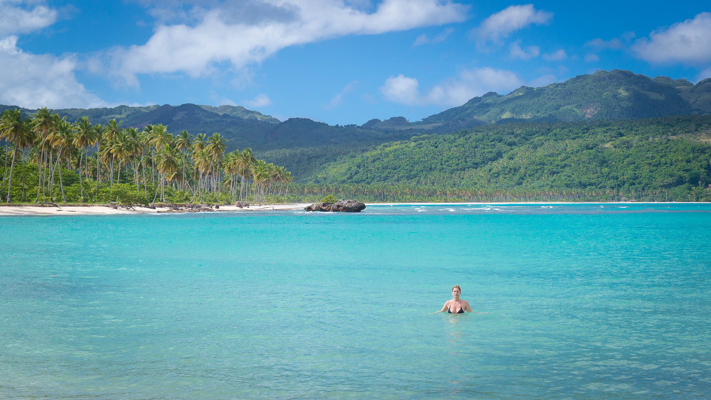 Playa Rincon Samana Dominican Republic by Patrick Bennett