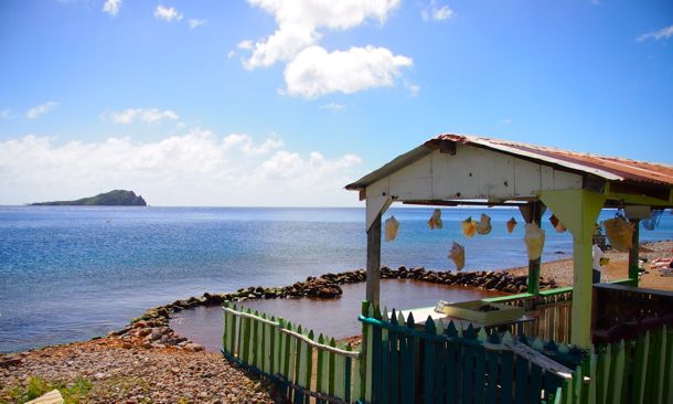 Pretty Bubble Beach in Soufriere, Dominica | SBPR