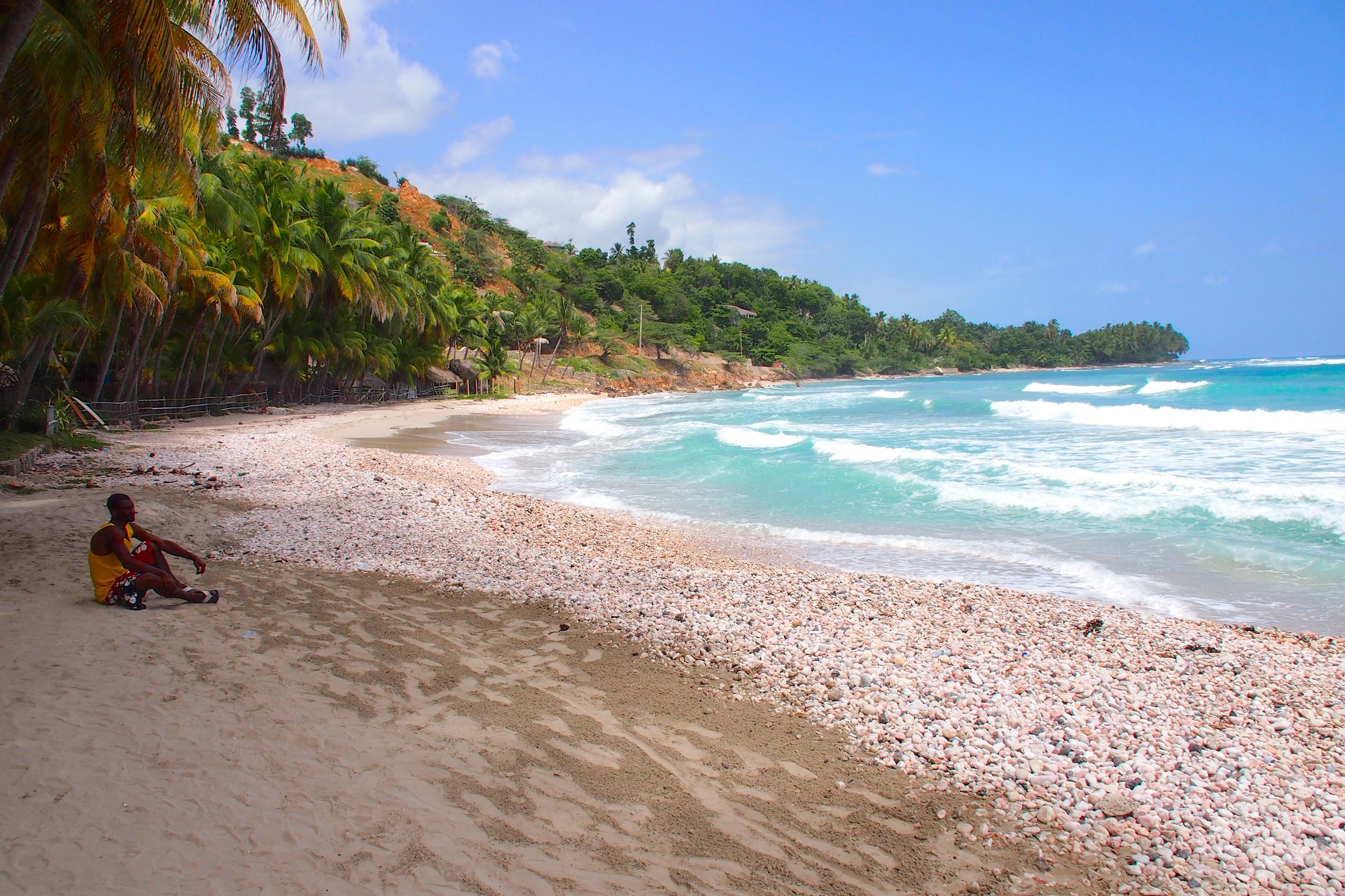 Relaxing on Bobeach (aka: Kabik Beach) in Cayes-Jacmel, Haiti | SBPR