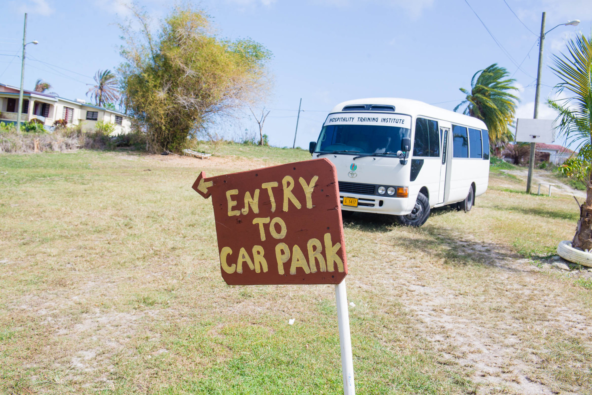 Buba's Antigua Car Park by Patrick Bennett