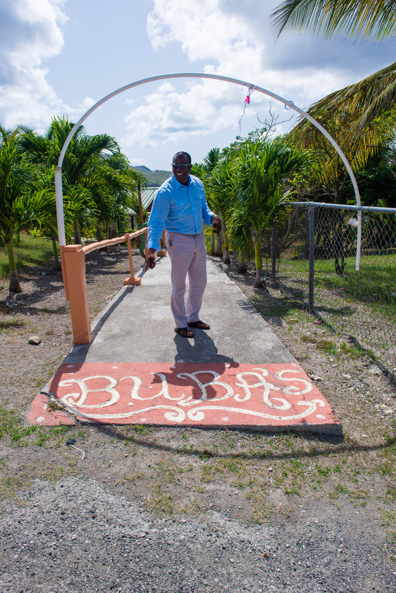Buba's Antigua Entry Way by Patrick Bennett