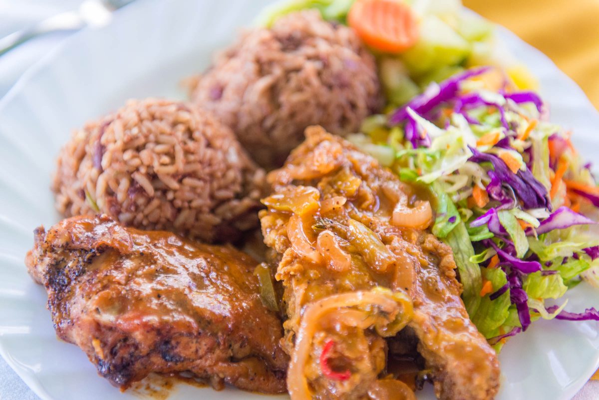 Buba's Antigua local West Indian food by Patrick Bennett