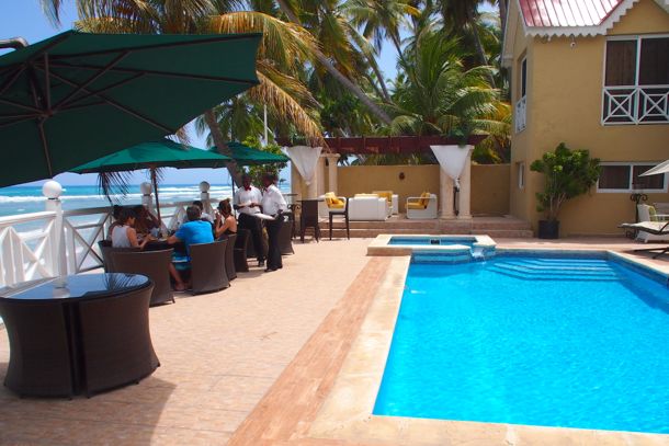 Le piscine at Villa Nicole, Cayes-Jacmel, Haiti | SBPR