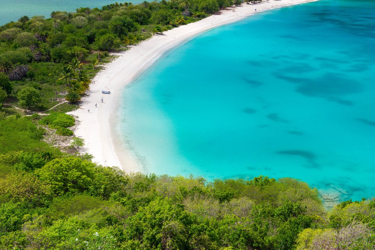 Deep Bay Beach, Antigua by Patrick Bennett