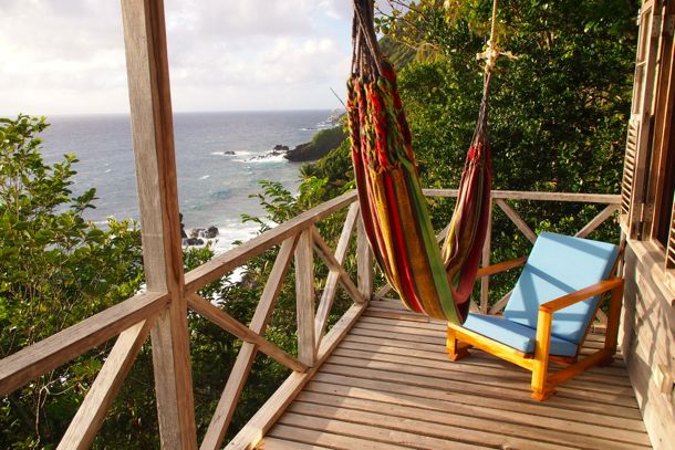 My Balcony at Jungle Bay, Dominica | SBPR