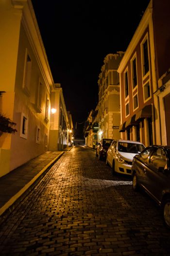 Old San Juan por la noche 