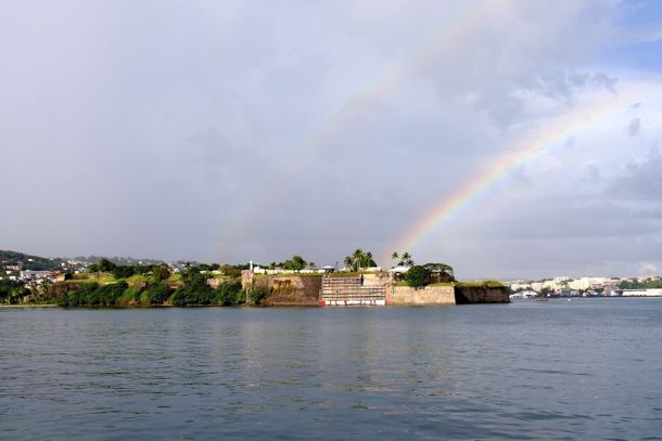 Fort Saint Louis as seen from The Bay of Fort-de-France | SBPR