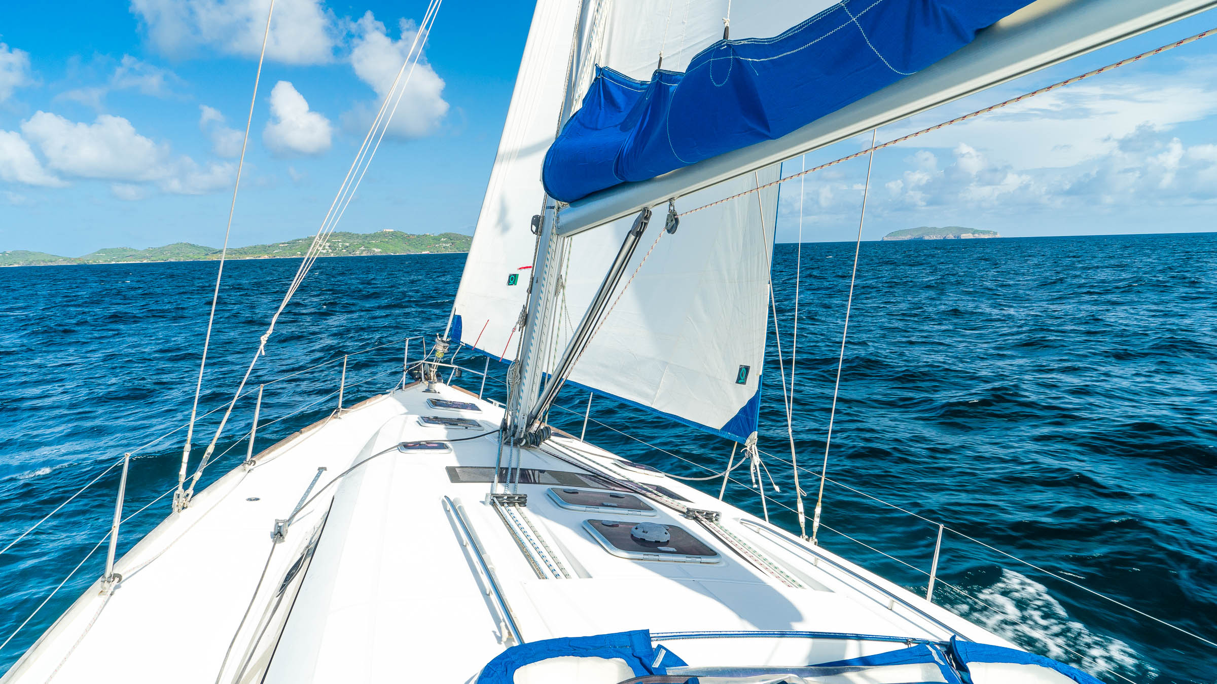 learning to sail in the grenadines by Patrick Bennett