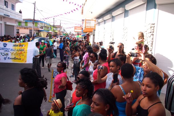 Dominica Carnival Spectators | SBPR