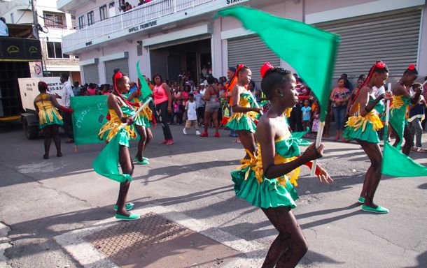 Dominica Carnival Flag Girls | SBPR