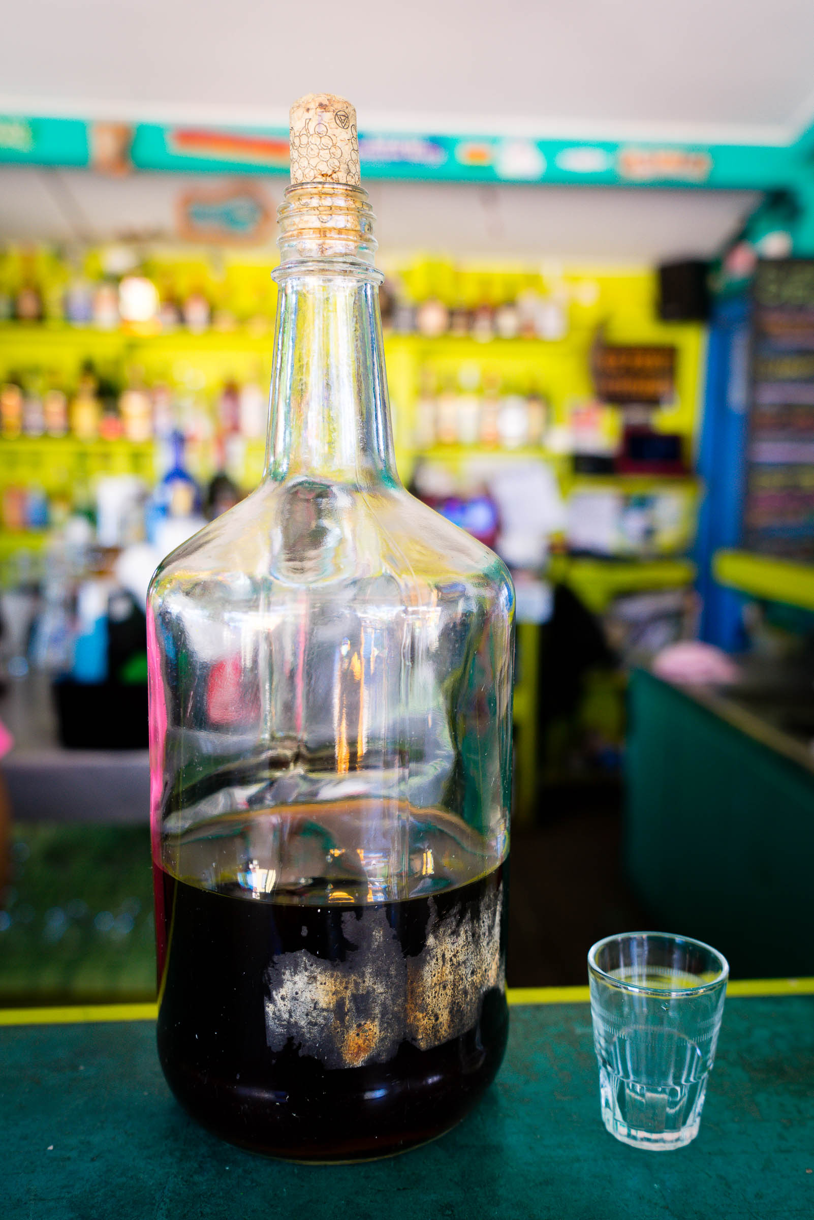 Belizean Bittas at Barefoot Bar, Placencia by Patrick Bennett