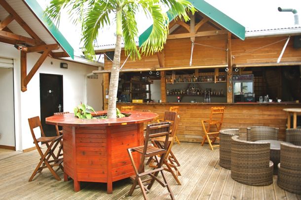 Le Bar at Le Kano in Trois-Ilets, Martinique