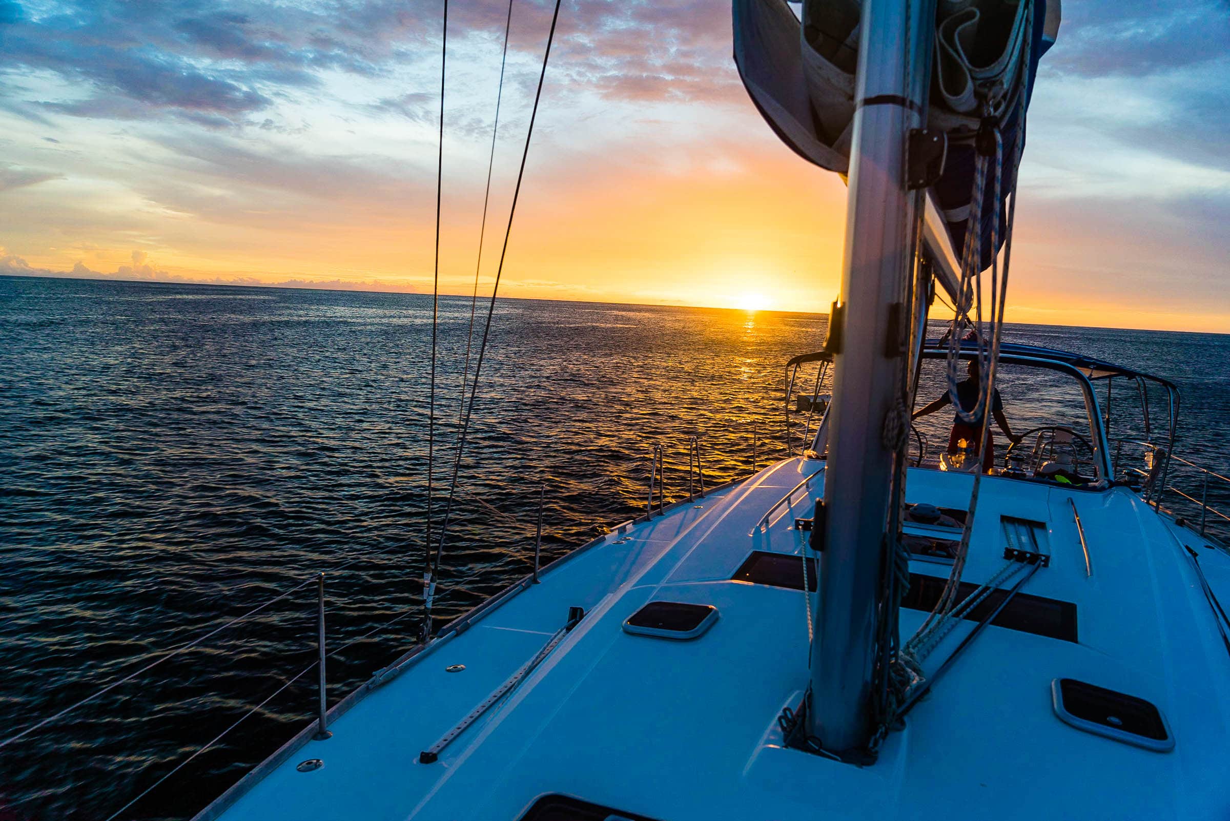 Sailing in the Grenadines 7 by Patrick Bennett