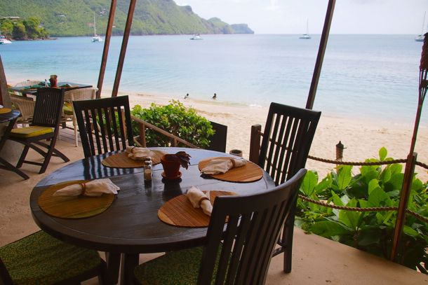 Seaside Dining at Jack's Bar & Restaurant, Bequia | SBPR