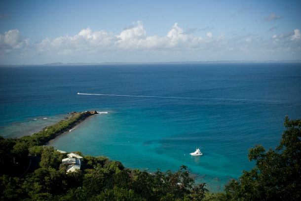 The sea below Villa Melones, Culebra | Credit: Flickr user Matthew Kraus