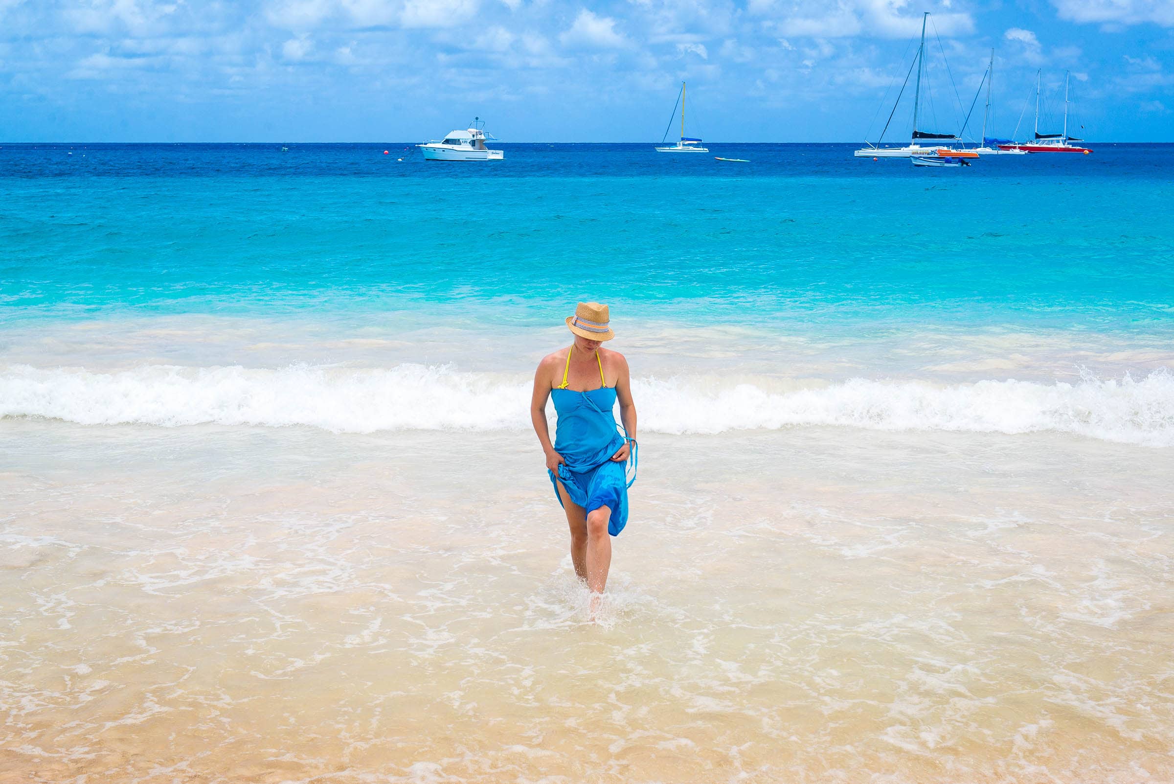 Carlisle Bay Barbados by Patrick Bennett