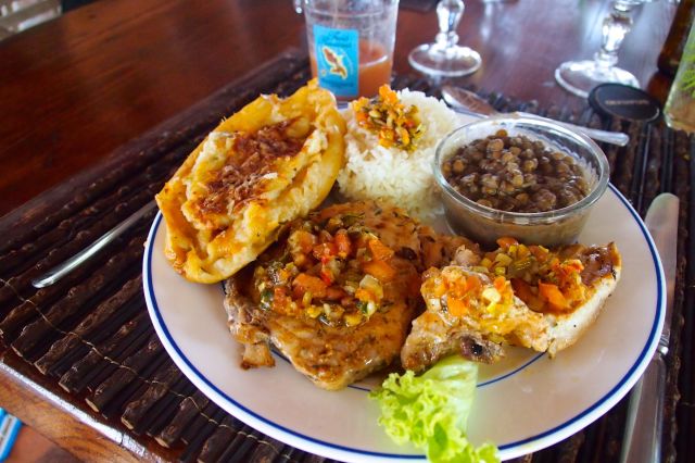 Fish lunch platter, May 2014