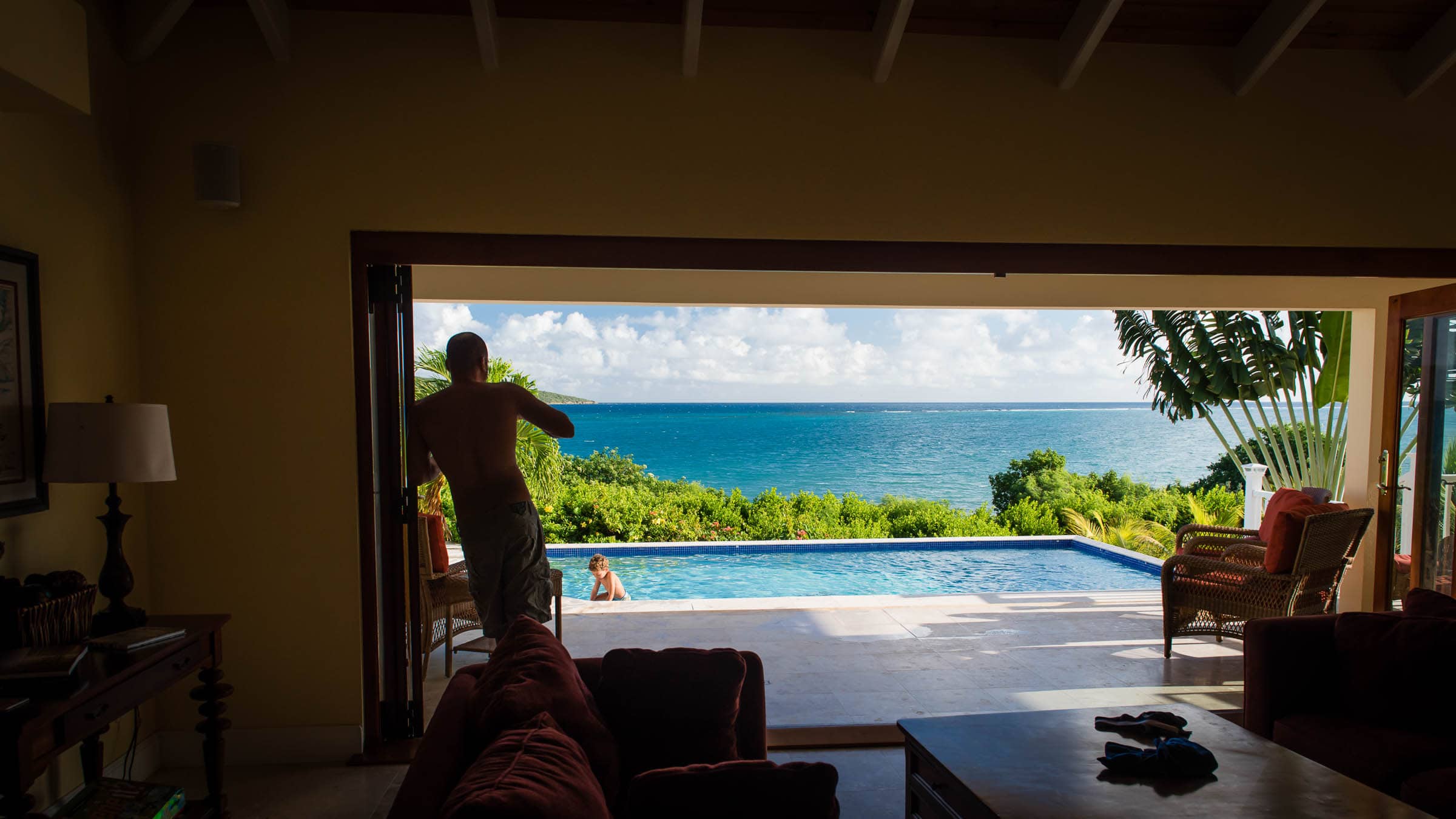 Morning Coffee at Solitude St. Croix by Patrick Bennett