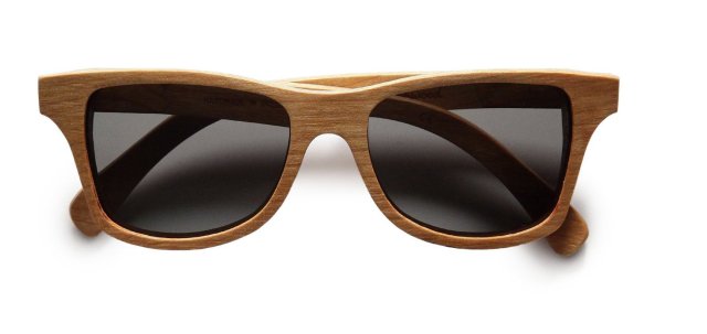 Shwood Polarized Wood Wayfarer Sunglasses