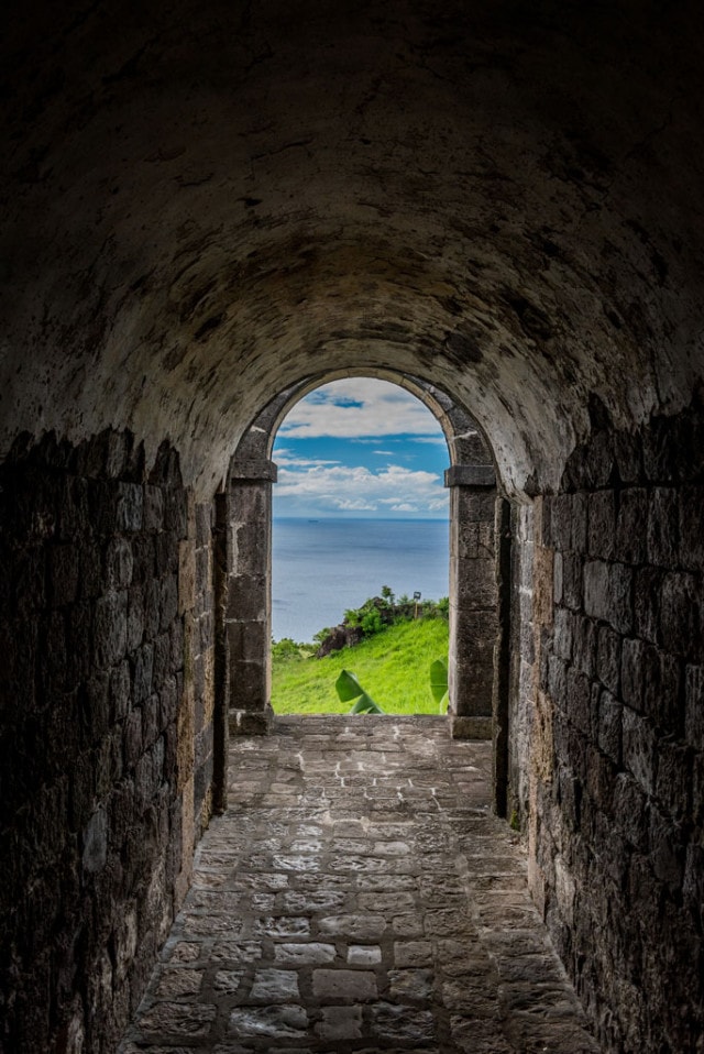 Brimstone Hill Fortress architecture by Patrick Bennett