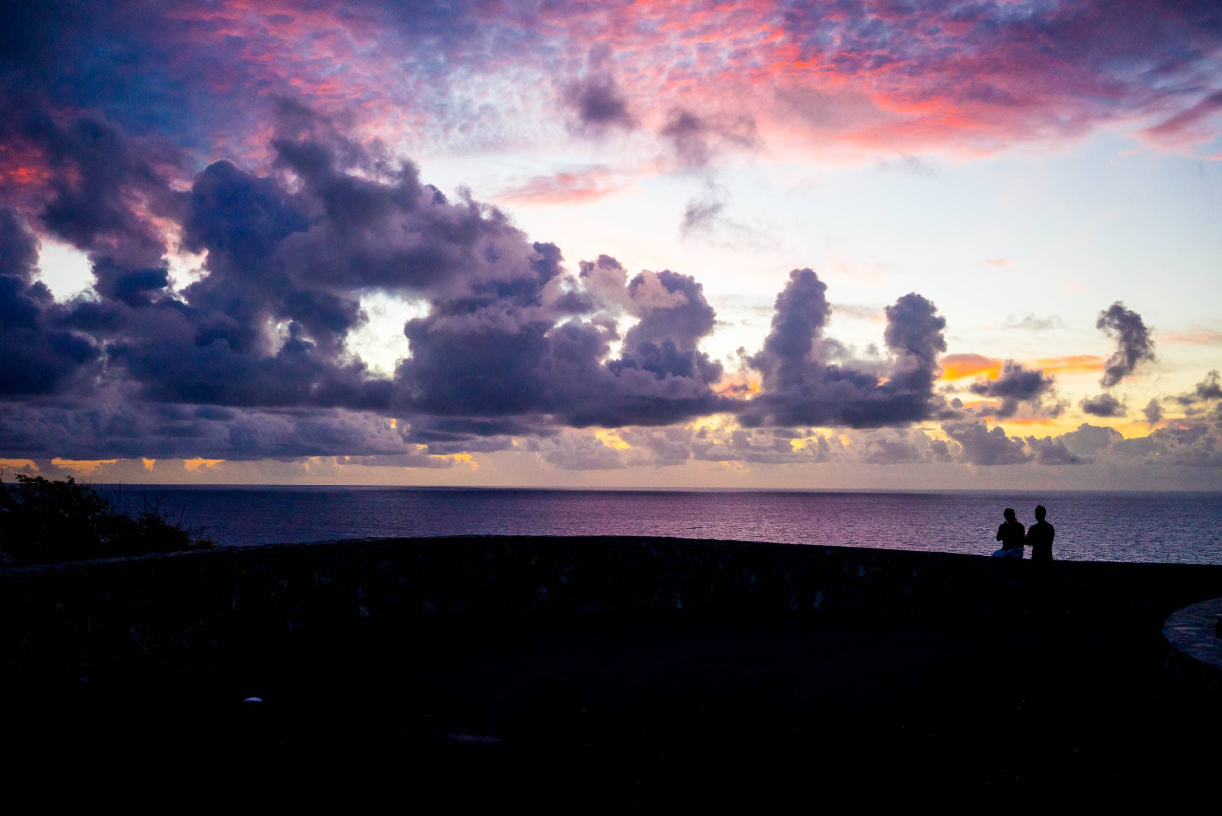 Sunrise at Point Udall, St. Croix by Patrick Bennett