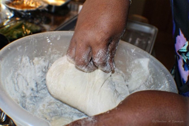 Kneading with love | Credit: Crucian Contessa