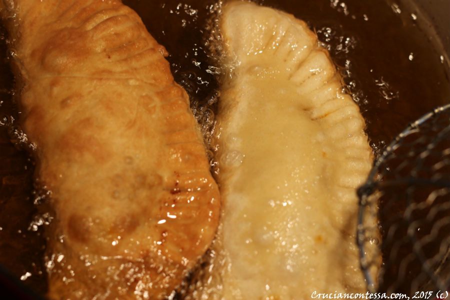 Pates frying | Credit: Crucian Contessa Pates frying | Credit: Crucian Contessa