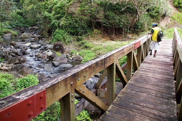 Bridge along the Waitukubuli Trail | SBPR