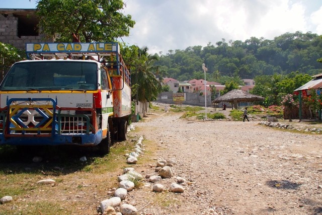 Off the main road in Port-a-Piment, Haiti | SBPR