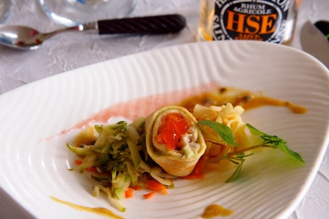 The appetizer I enjoyed last July at Le Brédas, Martinique | SBPR