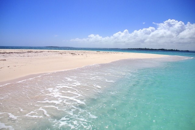 Everything's beachy at Pelican Cay, Abaco, The Bahamas