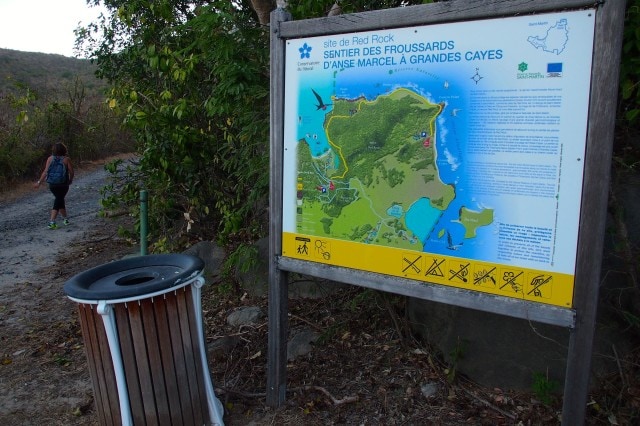 Secret Beach Trail Sign | SBPR