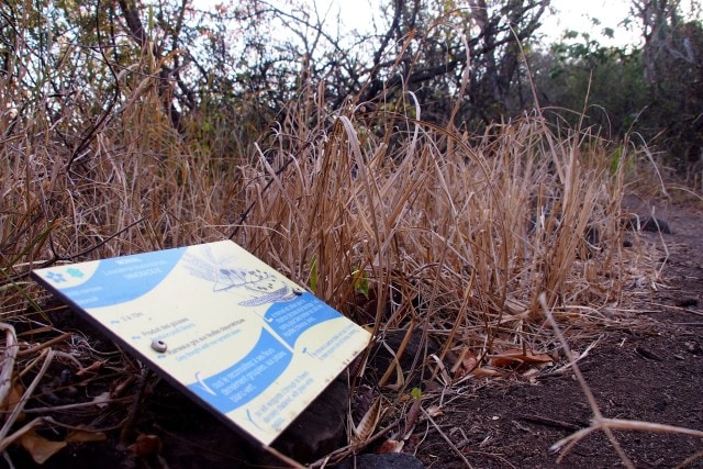 Signage along the trail | SBPR