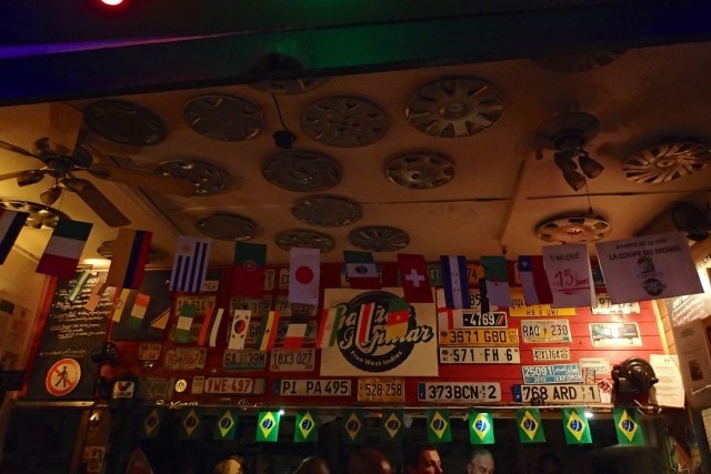 Looking up inside Garage Popular, Martinique | SBPR