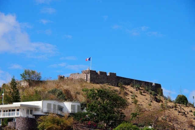 Fort Louis from just outside Cisca's in Marigot, St. Martin | SBPR
